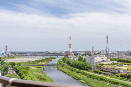新緑、そよ風、11階の特等席